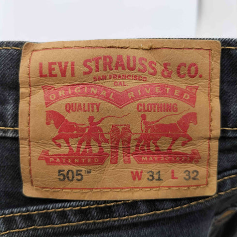 リーバイス Levis 505 WARM ジップフライデニムパンツ メンズ 31X32