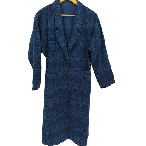 ハートイッセイミヤケ Haat ISSEY MIYAKE 19AW 民族織り チェスターコート レディース JPN:2