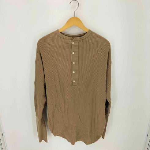 アメリカーナ Americana THERMAL BACK HENLEY NECK レディース