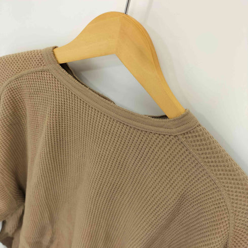 アメリカーナ Americana THERMAL BACK HENLEY NECK レディース