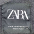 ザラ ZARA ダメージデニムサイドジップロングスリーブプルオーバー メンズ import:M