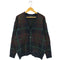 ユナイテッドアローズグリーンレーベルリラクシング UNITED ARROWS green label relaxing チェック柄モヘアライクカーディガン メンズ JPN:L