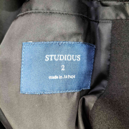 ステュディオス STUDIOUS ウール チェスターコート メンズ JPN:2