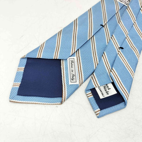 フェアファックス FAIRFAX トラッド ストライプ シルクネクタイ メンズ