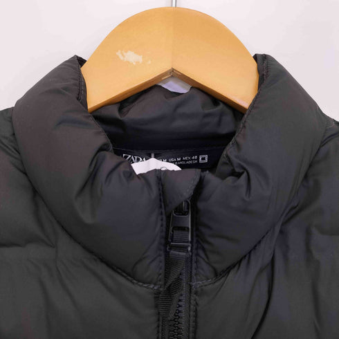 ザラ ZARA パファージャケット 中綿ベスト メンズ import:M