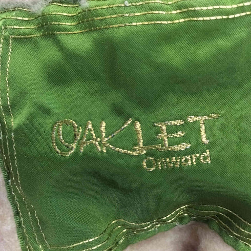oaklet クルミボタン 裏起毛ジャケット メンズ
