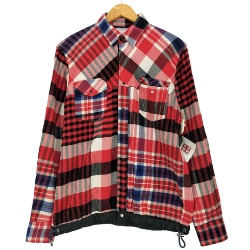 サカイ Sacai 16SS ドローコード チェックシャツ メンズ JPN:2