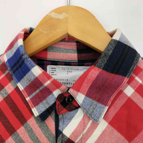 サカイ Sacai 16SS ドローコード チェックシャツ メンズ JPN:2