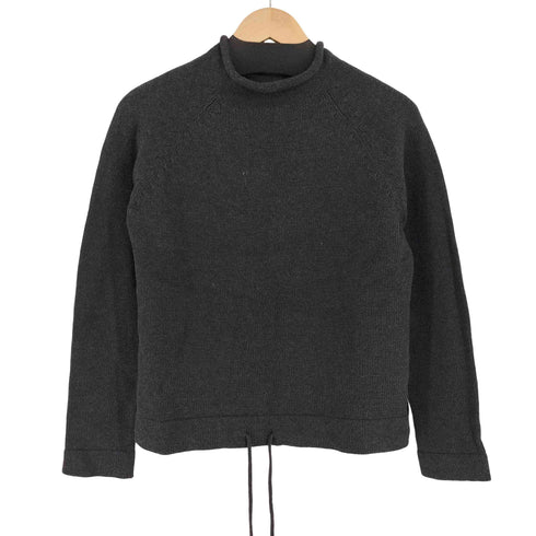 ラルフローレン RALPH LAUREN RALPH 裾ドローコード ロールネックコットンニット ピスネーム レディース import:M