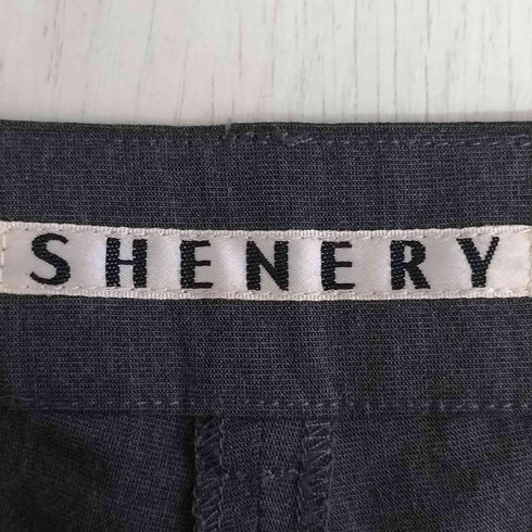 シーナリー SHENERY センタープレスタックパンツ レディース 38