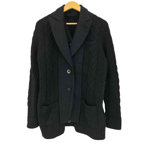 サカイ Sacai 14AW ドッキングニットジャケット メンズ JPN:2