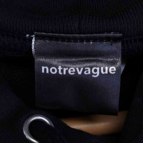 notrevague フロントプリント プルオーバーパーカー メンズ JPN:XL