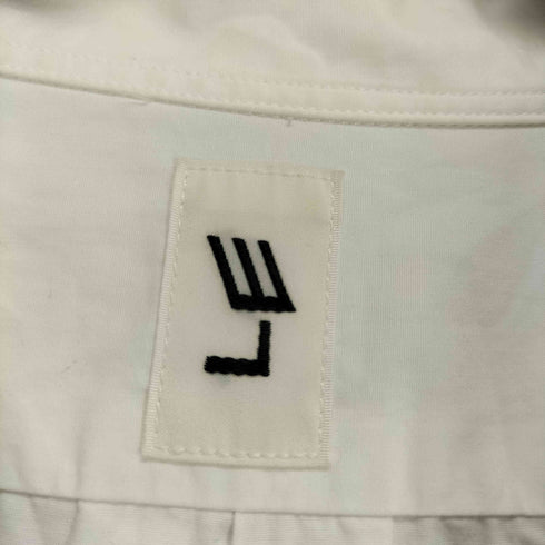 エルイー LE 襟カットオフコットンシャツ メンズ JPN:1