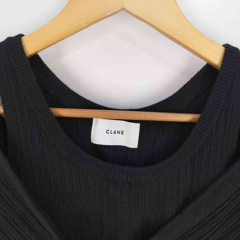 クラネ CLANE CACHE COEUR LAYER KNIT TOPS レイヤーニットトップス レディース JPN:1