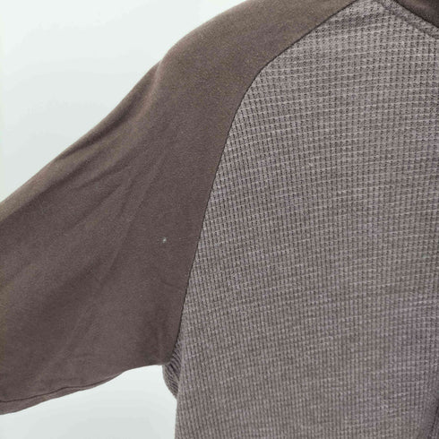 ウールリッチ WOOLRICH ワッフル切替ジップパーカー メンズ import:L