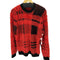 ゲス GUESS OVERSIZED PLAID CREW-NECK SWEATER クルーネックニット メンズ import:S