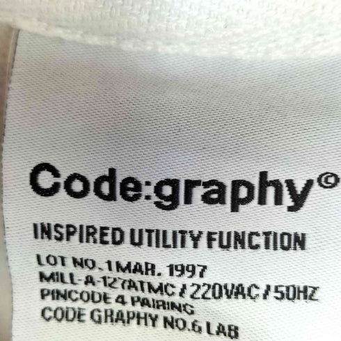 CODE GRAPHY パーカー レディース import:M