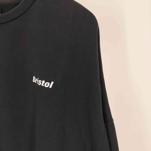 エフシーレアルブリストル F.C.Real Bristol 23SS PIGMENT DYE BIG LOGO CREWNECK SWEAT ピグメント ダイ ビッグ ロゴ クルーネック スウェット メンズ JPN:XL