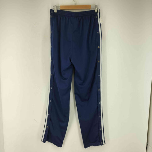 アディダス adidas 90s パフォーマンスロゴ サイドスナップボタン ライントラックパンツ メンズ L