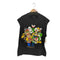 キャラクタープリント ノースリーブTシャツ 大集合 メンズ import:XL