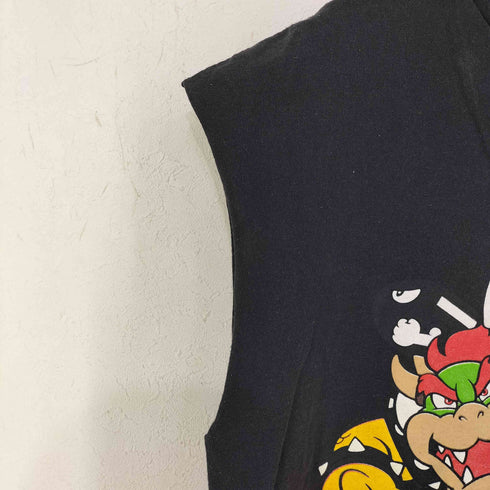 キャラクタープリント ノースリーブTシャツ 大集合 メンズ import:XL