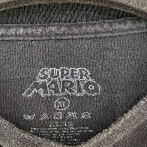 キャラクタープリント ノースリーブTシャツ 大集合 メンズ import:XL