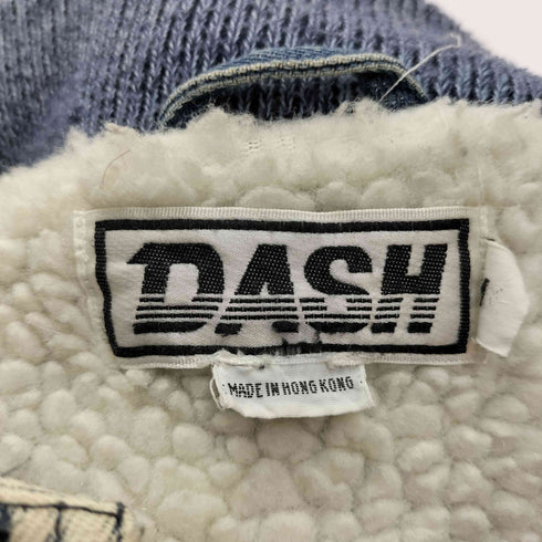 DASH スタンドカラー デニムブルゾン 裏地ボア メンズ JPN:M