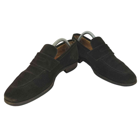 カーディナル Cardinal スエードコインローファー メンズ  8