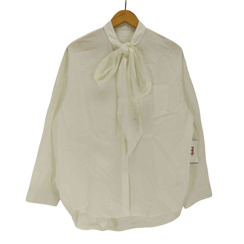 GIUNON collarless tie neck shirt レディース FREE