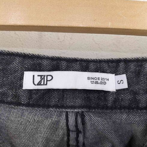 UZIP センターライン スリットデニムパンツ メンズ JPN:S