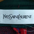 イヴサンローラン Yves Saint Laurent フラワーパターン デザインボタン ウール フリルカーディガン レディース import:M