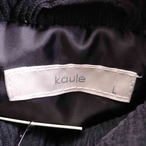 KAULE 24AW コーデュロイ ファイバーダウンジャケット メンズ import:L