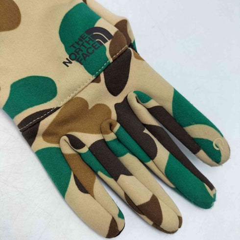 ザノースフェイス THE NORTH FACE ETIP RECYCLED GROVE イーチップ リサイクル グローブ カモ 迷彩柄 手袋 メンズ M