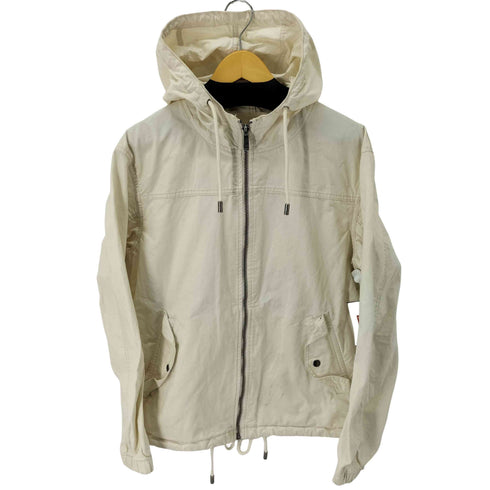 ザラ ZARA コットンフーデットジャケット メンズ import:L