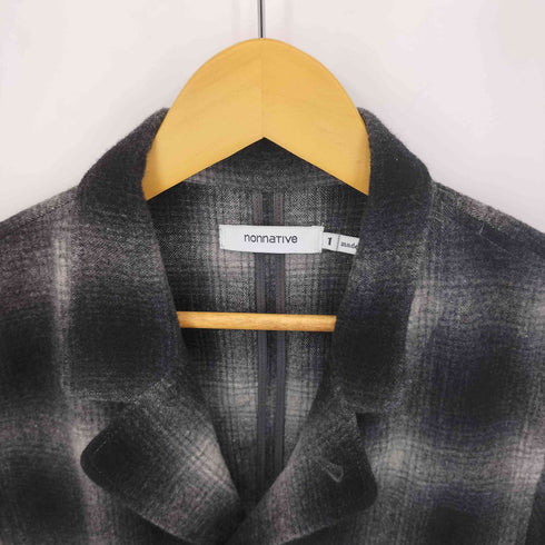 ノンネイティブ nonnative FARMER JACKET W/N OMBRE CHECK メンズ JPN:1