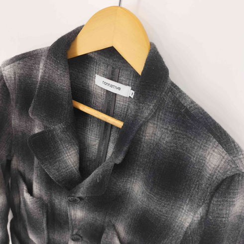 ノンネイティブ nonnative FARMER JACKET W/N OMBRE CHECK メンズ JPN:1