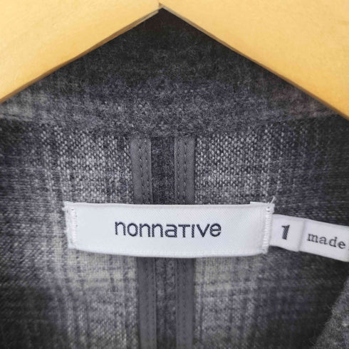 ノンネイティブ nonnative FARMER JACKET W/N OMBRE CHECK メンズ JPN:1