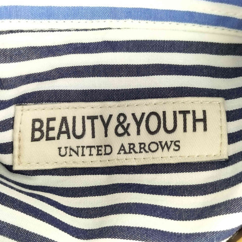 ビューティーアンドユースユナイテッドアローズ BEAUTY & YOUTH UNITED ARROWS 24SS ストライプシャツ メンズ JPN:S