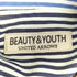 ビューティーアンドユースユナイテッドアローズ BEAUTY & YOUTH UNITED ARROWS 24SS ストライプシャツ メンズ JPN:S