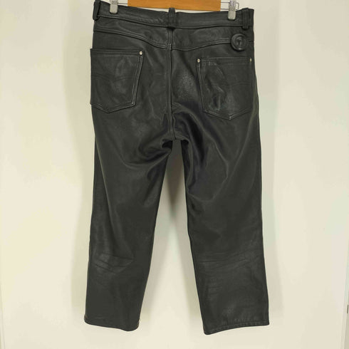ショット Schott 90S USA製 5ポケット レザー パンツ バイカー パンツ メンズ 34
