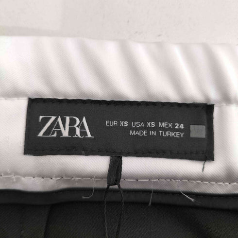 ザラ ZARA WIDE-LEGパンツ ダブルウエストバンド レディース XS