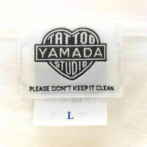 TATOO STUDIO YAMADA TRACKING OF THE SURVIVOR プリントクルーネックTシャツ メンズ JPN:L