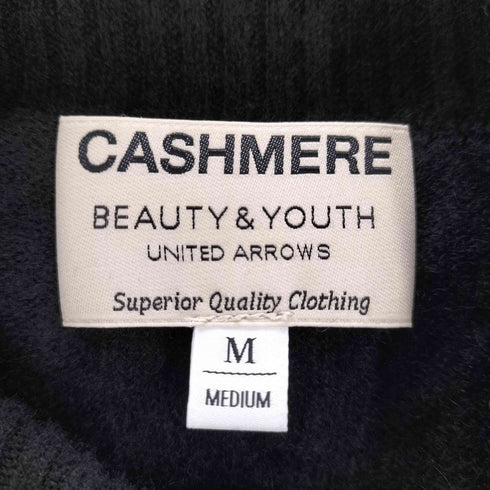 ビューティーアンドユースユナイテッドアローズ BEAUTY & YOUTH UNITED ARROWS カシミヤ100% ケーブル タートルネック ニット メンズ JPN:M