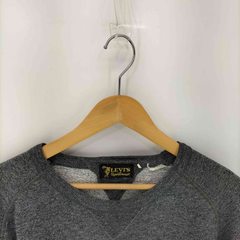 リーバイス Levis SPORTWEAR 霜降り ラグラン Vガゼット L/S スウェット メンズ