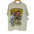 90S DELTA ボディ USA製 NFL SACKMAN アメリカンフットボール プリント クルーネック Tシャツ シングルステッチ コピーライト1996 メンズ import:L