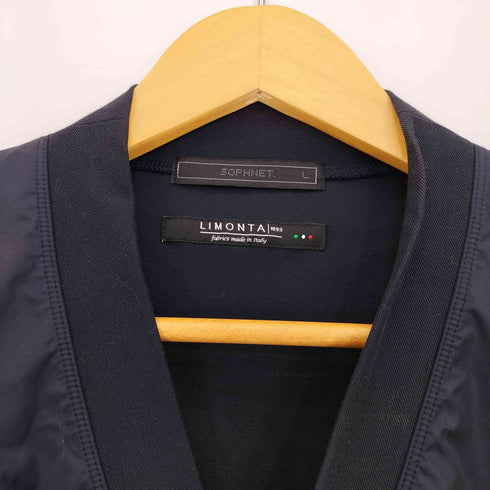 ソフネット SOPHNET. 22SS LIMONTA NYLON FRONT PANELED CARDIGAN メンズ JPN:L