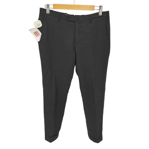 インコテックス INCOTEX SLOWEAR SUPER 100's WOOL ノータックスラックス メンズ 48