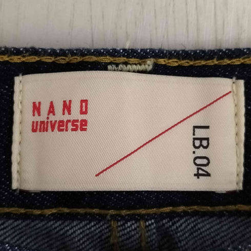 ナノユニバース NANO universe LB.04ストレッチテーパードデニム レディース JPN:38