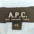 アーペーセー A.P.C. OLD ポーランド製 バンドカラー プルオーバーシャツ レディース import:XS