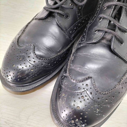 ドクターマーチン Dr.Martens ウイングチップレースアップブーツ メンズ UK:8.5